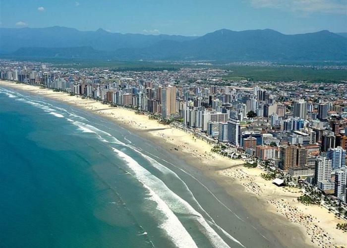 Appartement Apto Com Churrasqueira à Praia Grande  Extérieur photo